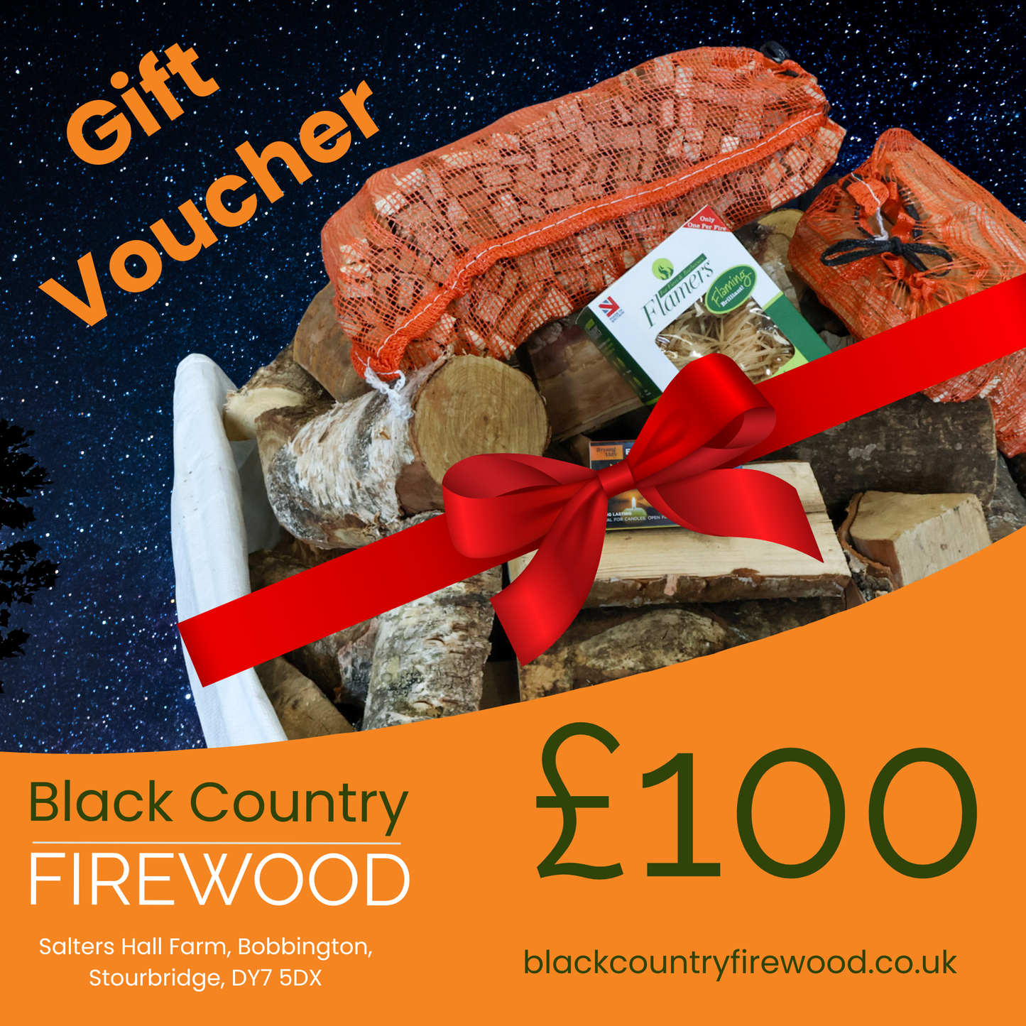 £100 Gift Card | Black Country Firewood