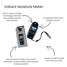 Characteristics of valiant moisture meter
