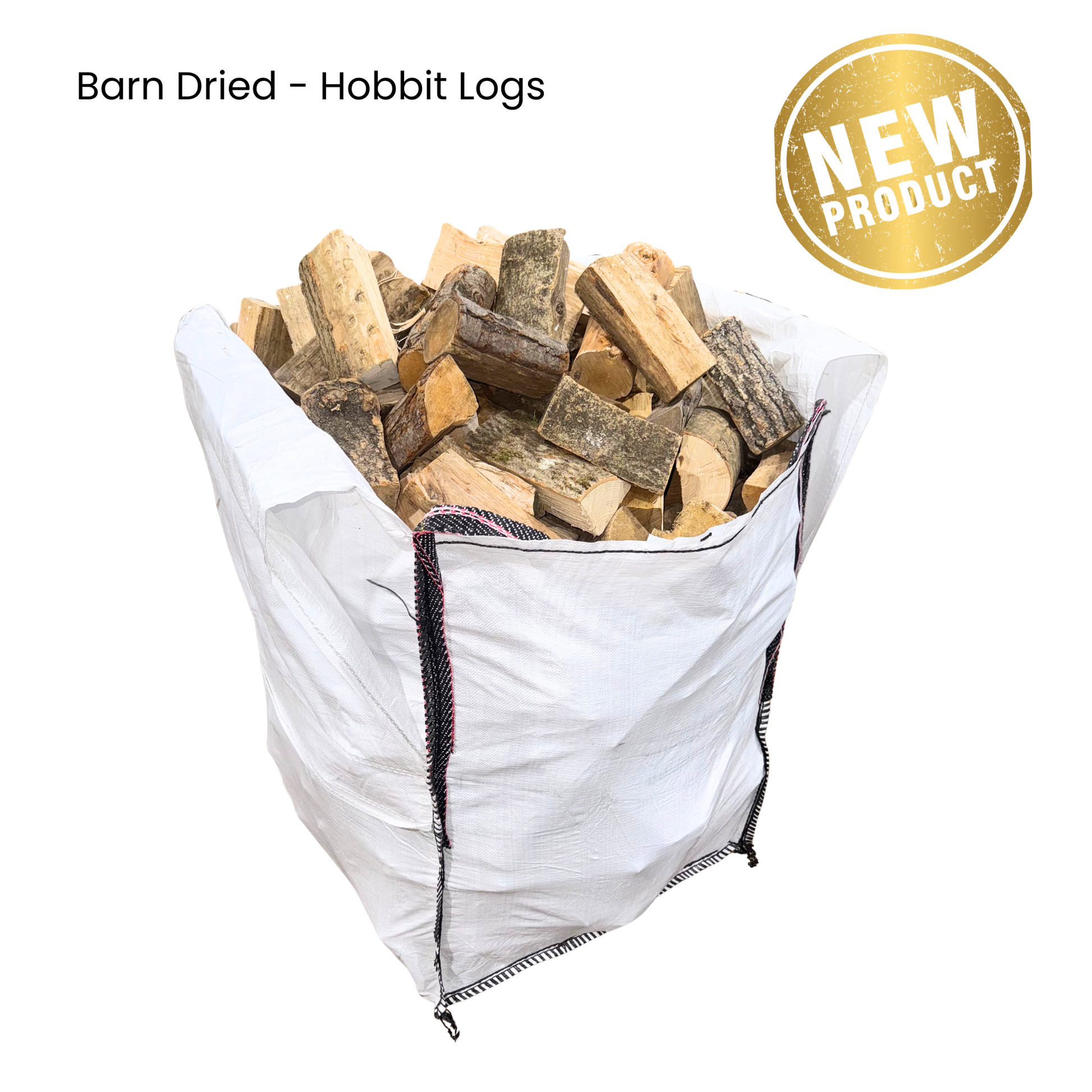 Bulk bag of barn dried hobbit logs