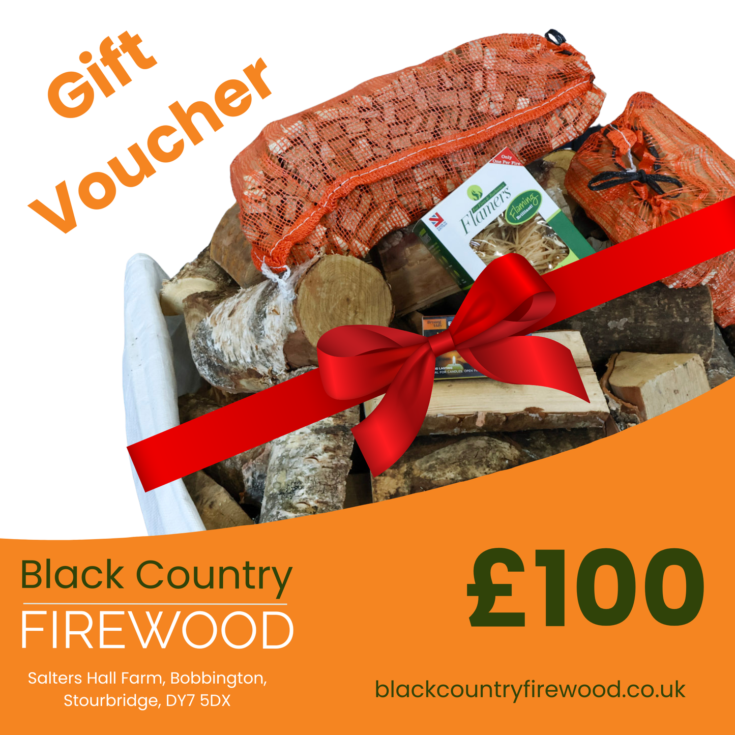 £100 Gift Card | Black Country Firewood