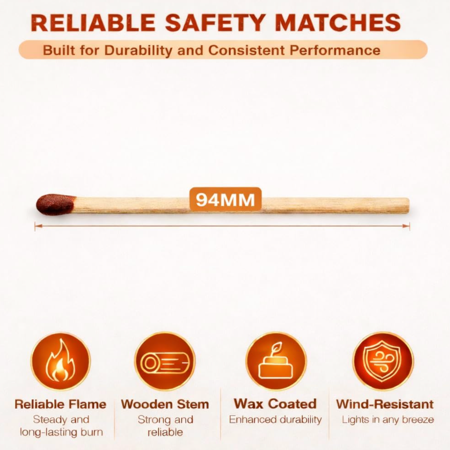 Extra Long Safety Matches