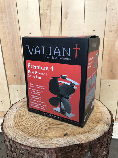 Valiant Premium 4 stove fan in box