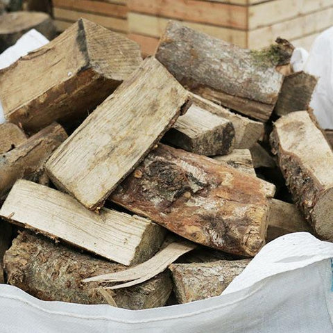 Bulk Bag Seasoned Logs - Mixed wood
